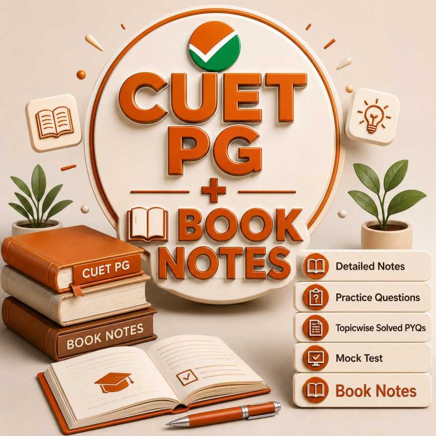 CUET PG + BOOK NOTES