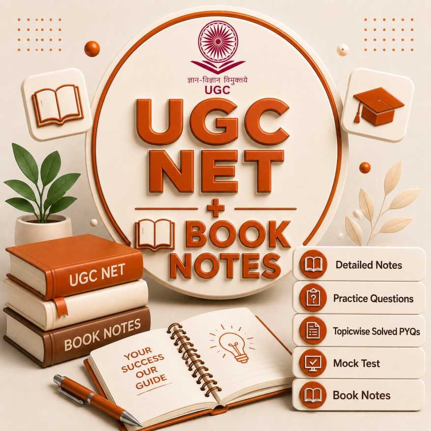 UGC NET + BOOK NOTES