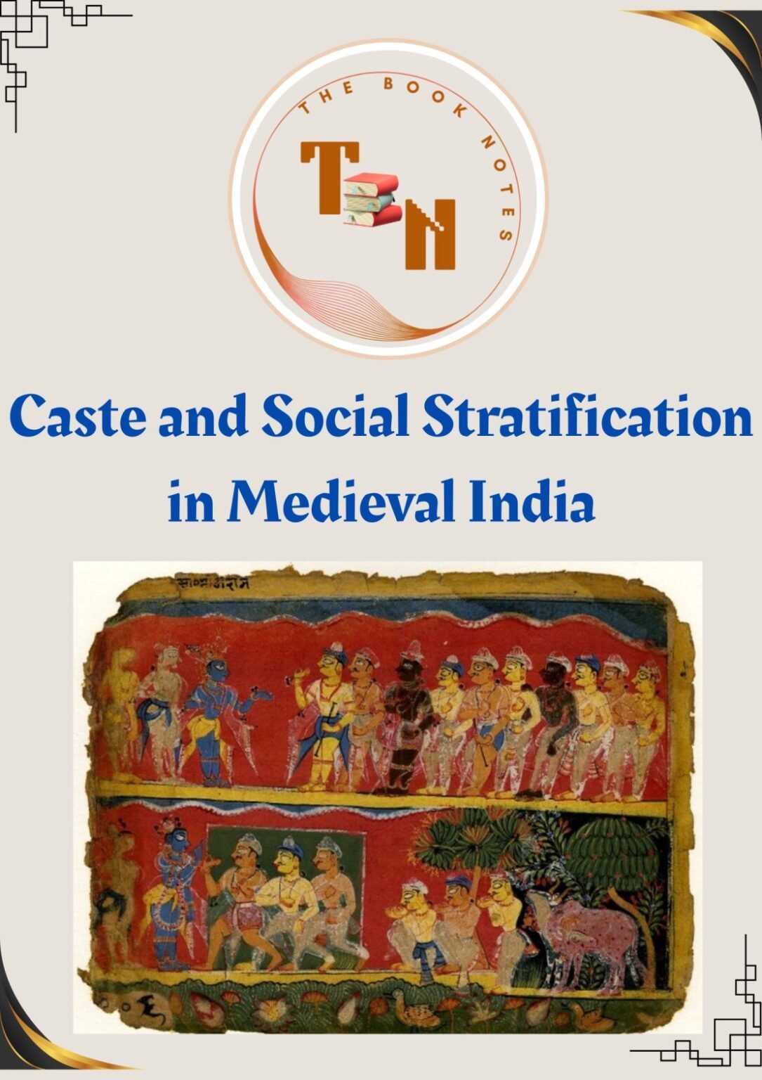 Caste and Social Stratification in Medieval India - THE BOOK NOTES